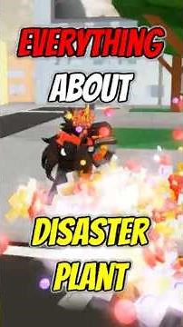 Everything About Disaster Plant in Jujutsu Shenanigans! #roblox #jjs