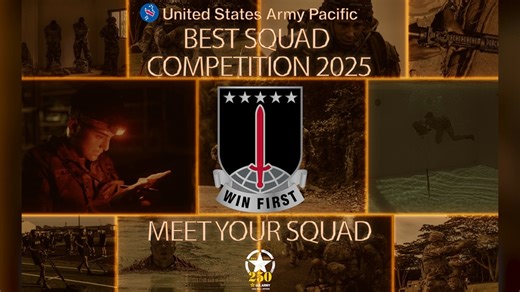 U.S. Army Pacific Best Squad Competition - Meet Your Squad