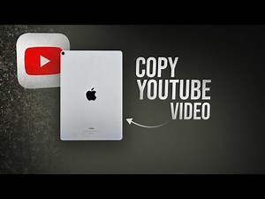 How to Copy a Video from Youtube on iPad (tutorial)