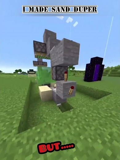 I made a sand duper but.....