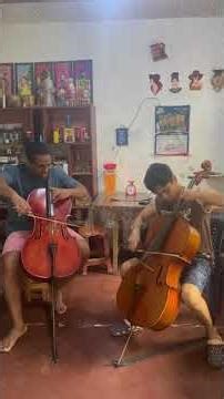 2 violas JAJAJ #2cellos #rock #cello #thunderstruck #violin