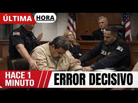 Posible error en el caso de Nicolás Maduro en New York EE.UU, cambia y se declara lo peor
