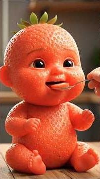Cute or Creepy? Al Fruit Babies Bursting🥭 | The Ultimate Satisfying ASMR