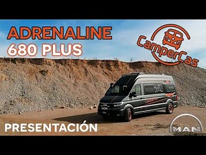 Furgo CAMPER / MAN TGE 4x4 / CamperCas - Adrenaline 680 PLUS