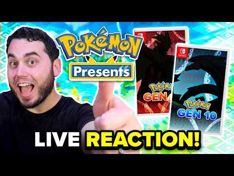 LIVE Pokemon Day 2026 Watch Party w/ aDrive! Gen10 Starters and More?!