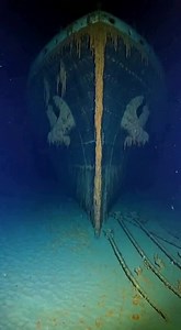 Titanic : On September 1, 1985, oceanographer Dr. Robert Ballard and his team discovered the RMS Titanic wreck after 73 years of searching. The ship lies at 12,500 feet (3,800 meters) depth, approximately 370 miles south-southeast of Newfoundland, Canada. The wreck is split into two main sections—the bow and stern—separated by a debris field spanning 2,000 feet. The Titanic sank on April 15, 1912, after striking an iceberg, killing approximately 1,500 people in one of history's deadliest maritim