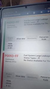 Ford Everest DTC P0093 Fuel Leak #fordeverest #fuelleak #dtcp0093 #ford | Borneo Sparepart & Service