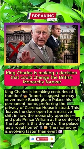 Prince William's New Role in a Reimagined Monarchy! 👑