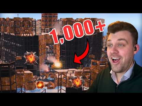 Admin Spectating a 1,000+ Rocket Raid in Rust