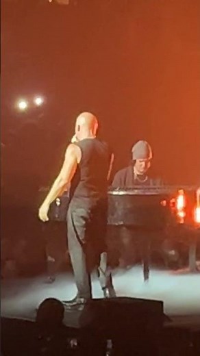 A clip of David Draiman singing Sound of Silence. Disturbed concert in Cleveland.