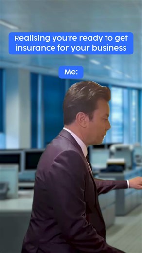 Boss mode: ON ✅ Unexpected chaos: ALSO ON 😬 Business insurance? It may be a good back-up plan. | Add Insure