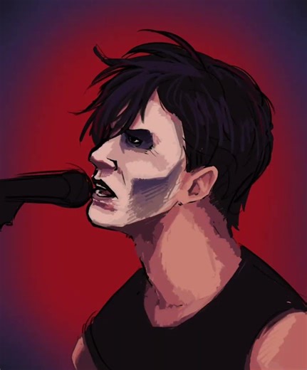 Mary Goore #Speedpaint (Premature Burial by Repugnant) #marygoore #repugnant #ghostband #art