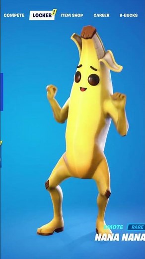 Fortnite: Peely VS Agent Peely Nana Nana Emote