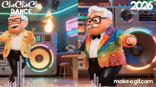 🎶 Dancing In The Vintage Music Room 2026 📀 Cha Cha Disco 💃 on Make a GIF