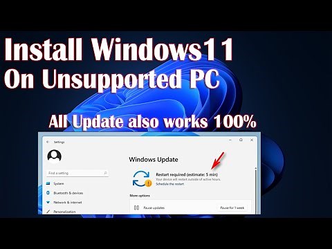 Install Windows 11 On Unsupported PC - TPM 2.0 Bypass Error & Fix