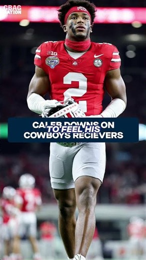 Caleb Downs On The Cowboys Recievers #shorts