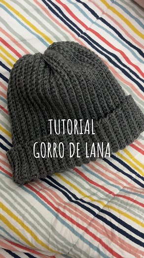 Tutorial de Gorros de Lana para Crochet