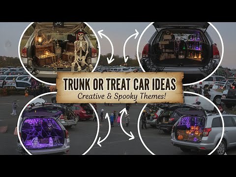 100+ Trunk or Treat Car Ideas 2025 | DIY Themes, Scary Setups & Fun Props