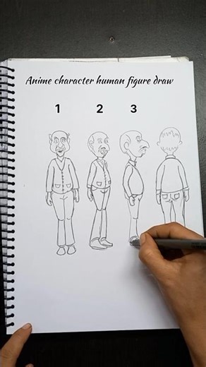 Animal character human figure drawing ✨️ #drawing #sketch #art #pencilart