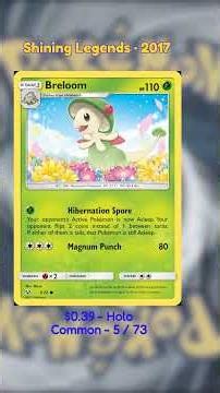 How Many Breloom Cards Are There? #PokemonTCG
