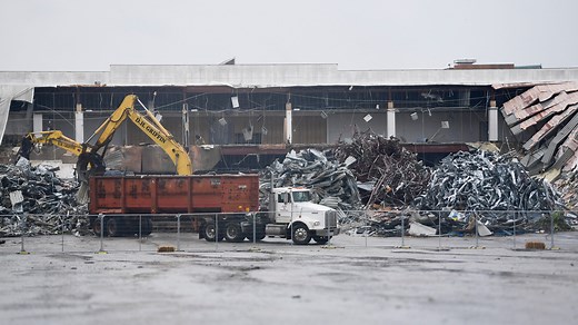 Goodbye, Knoxville Center Mall: Crews begin demolition for Amazon