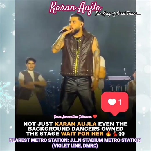 KARAN AUJLA:J.L.N STADIUM, NEW DELHI #india #karanaujla #ppopculture #music #delhi #dmrc #ienergizer