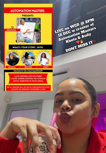 Live Event with Automation Masters Creators