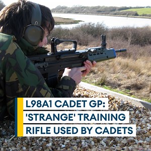 🗣️ “It’s designed to be a cadet weapon for training purposes that mimics the ergonomics and the look of the service rifle.” Forces News spoke to Jonathan Ferguson, Royal Armouries’ Keeper of Arms, about the L98A1 Cadet GP rifle 📺 Watch here 👇 | Forces News