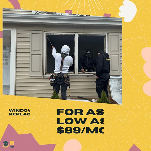 樂 Thinking about replacing your windows? Here’s your sign! Trust us, your home (and your wallet) will thank you!  ✨ New windows = lower energy bills ✨ More comfort, less noise ✨ For as low as $89/month – it’s a no-brainer! Ready to give your home the upgrade it deserves? See if you qualify!  | HAPPY Remodeling | Facebook