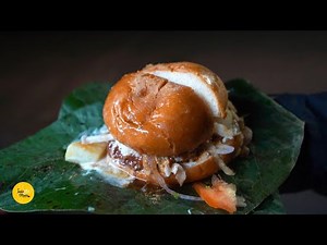 Dehradun Famous Bun Tikki Wala Rs. 25/- l Near Dwarka Store l Dehradun Street Food