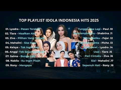 Lagu Indonesian Idol Paling Viral 2025 🔥 Lyodra, Tiara Andini, Mahalini, Ziva Full Playlist