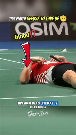 He Refused to Surrender Against Lee Chong Wei‼️