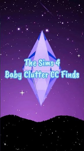 The Sims 4 Baby Clutter CC Finds #thesims4
