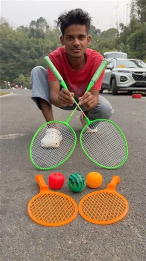 ₹350 ka Aluminium Duo Badminton kit Set Unboxing🏸