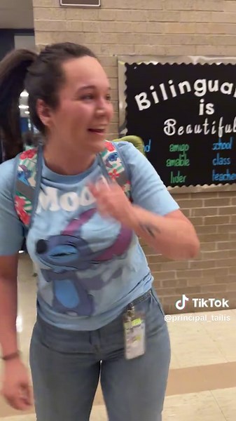 Teachers Dress Like Students for Spirit Week