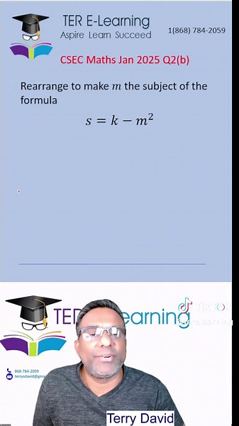 CSEC Maths Paper 2 January 2025 Solutions