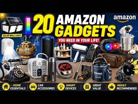 🔥 20 Amazon Gadgets So Useful, You'll Want Them Instantly!