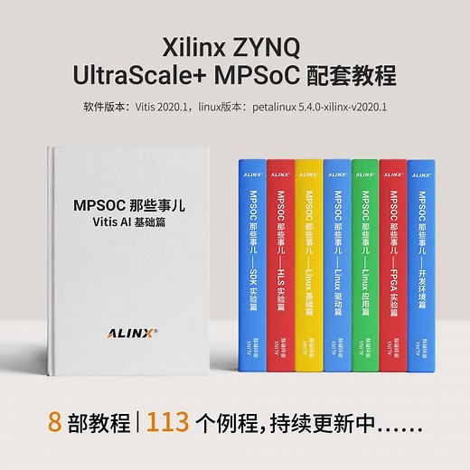 ALINX 携手 XILINX 正式发布最新入门级MPSOC FPGA开发板平台