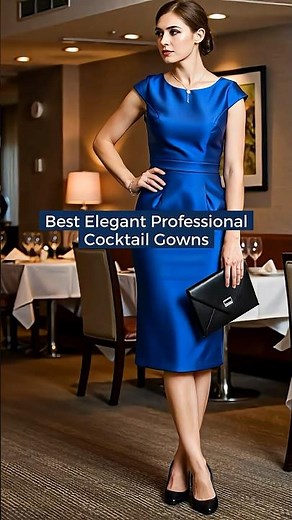 Best Elegant Professional Cocktail Gowns #FormalDresses2026