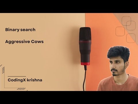 Aggressive Cows Problem Explained with Binary Search | Java Coding Interview Question