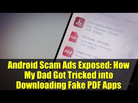 Android Scam Ads Exposed: How My Dad Got Tricked into Downloading Fake PDF Apps
