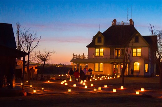 National Ranching Heritage 47th Candlelight, music and Santa Clause