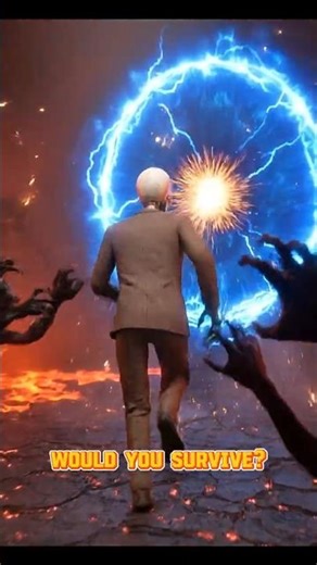 Skeleton vs Devil in the Abyss #horror #supernatural