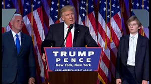 【米政権交代】トランプ氏「全てのアメリカ人のための 大統領に」 - BBCニュース