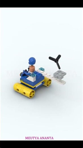 LEGO SWAMP POLICE HELICOPTER #lego #brick #toys #animation