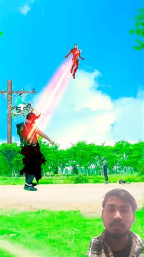 iron man ne sabko bachaya 😂😉 #comedy #spidarman #funny #balveer #bhoot #cartoon #shorts #bachpan