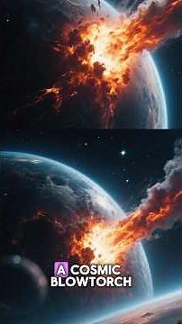 🌌 James Webb Reveals Rare Stellar Fireworks in the Milky Way #shorts