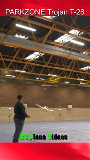 PARKZONE T-28 Trojan Indoor Flight 🔥🔥🔥