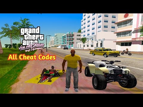 GTA Vice City Stories All Cheat Codes (80 Cheats)