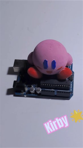 Kirby 🌟 uses the power of Arduino